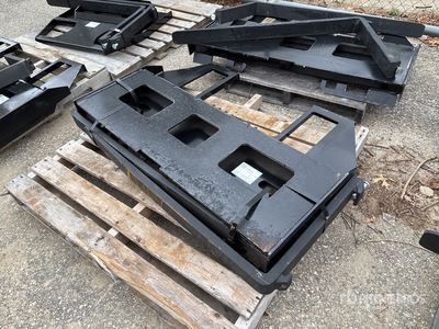 2025 Kit Containers QT-45-FF-42 42 in Fourches pour chargeuse à différentiel