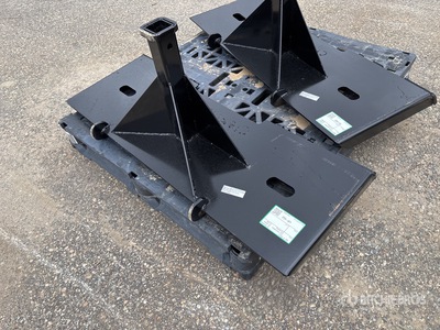 2025 Kit Containers QT-TM 46 in スキッドステアローダー用ヒッチレシーバー