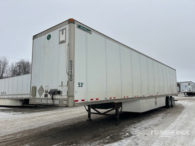 2011 Great Dane 53 ft x 102 in T/A Van Trailer