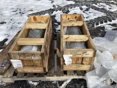 (2) Man Diesel & Turbo 0D30846P11 Fluid Cooler Core Assemblies