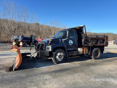 2005 GMC C7500 4x2 Snow Plow Truck