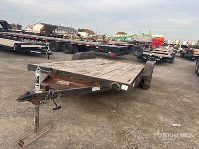 16 ft T/A Remolque caja abierta