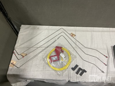 (13) Tube Assemblies, (16) Angle Brackets, (1) Cable Assembly & Assorted Items