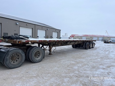 2006 Manac 52 ft Tri/A Flatbed Trailer