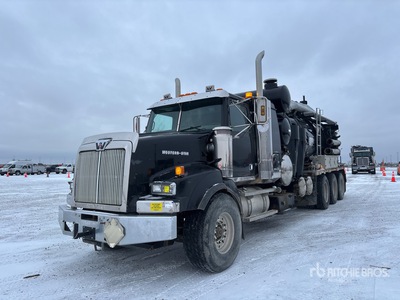 2005 Custom Vac on 2005 Western Star 4900 8x6 Sleeper Camión de Excavación por Aspiración
