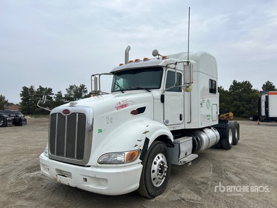 2014 Peterbilt 386 6x4 T/A Sleeper Truck Tractor