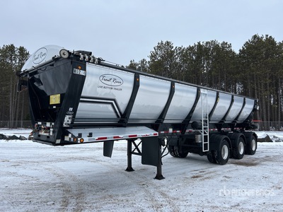 2022 Trout River 39 ft Tri/A نصف مقطورة تستخدم لسحب المواد السائبة