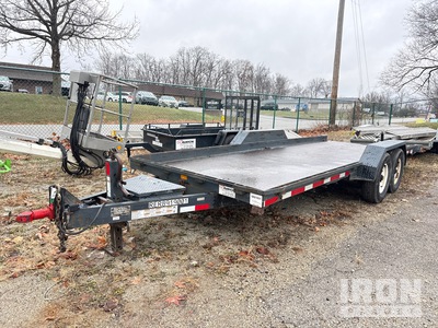 2003 Imperial 13018 20 ft T/A Remorque Basculante Pour Équipement