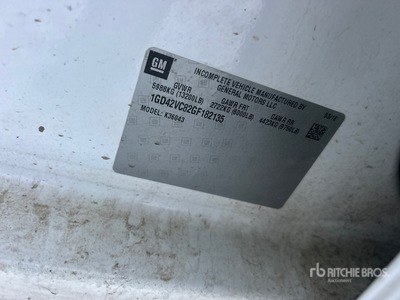 2016 GMC Sierra 3500HD 4x4 Crew Cab Utility Truck