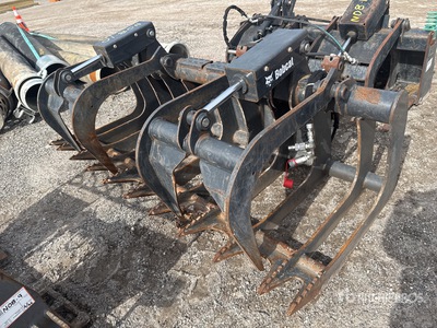 2021 Bobcat Grpl 82 82 in Q/C Pinza per mini pala - Fits Bobcat GRPL 82 Root