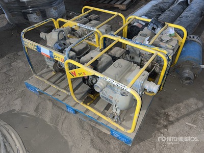 Quantity of (4) Wacker Neuson PT2 2 In Wasserpumpe