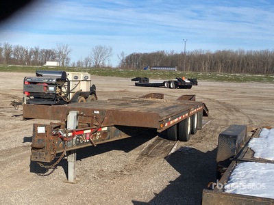 2000 Trail King 24 ft T/A Equipment Trailer