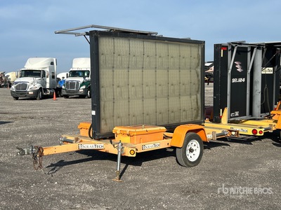 2014 Solar Tech Silent Messenger Solar لوحة اشارات