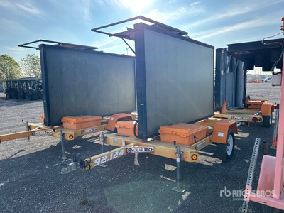 2015 Solar Tech Silent Messenger Solar لوحة اشارات