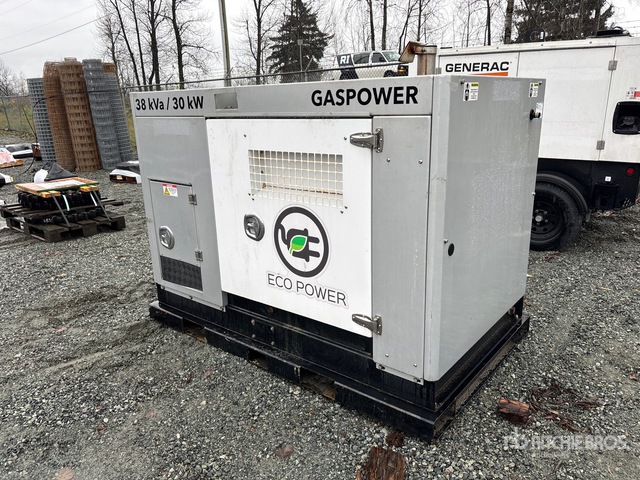 2019 Eco Power CIPR-25Z 28 kW Skid-Mounted Stand-By Generator Set ...