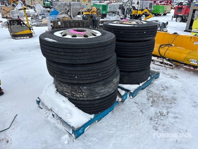 Quantity of (8) 11R22.5 Tires