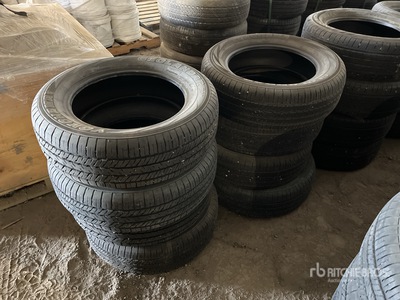 Quantity of (8) Yokohama Geolandar G91 P225/60R17 Opony