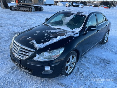 2009 Hyundai-SALVAGE Genesis Automobile