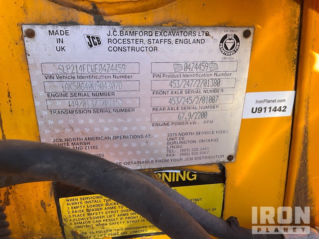 RETROEXCAVADORA 1998 JCB 214SERIES3