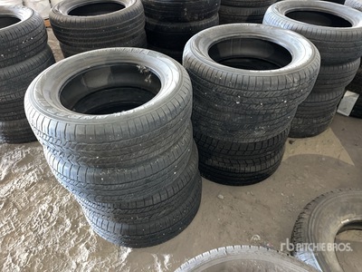 Quantity of (8) Yokohama Geolandar G91 P225/60R17 Opony