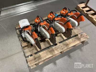 (4) Stihl TS420 Cut-Off Saws