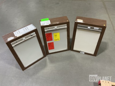 (3) GE 11FV1 X-Ray View Boxes