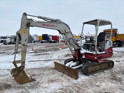 2016 Takeuchi TB240 Mini Excavadora