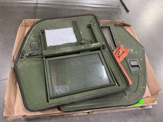 (2) HMMWV Humvee Hard Doors