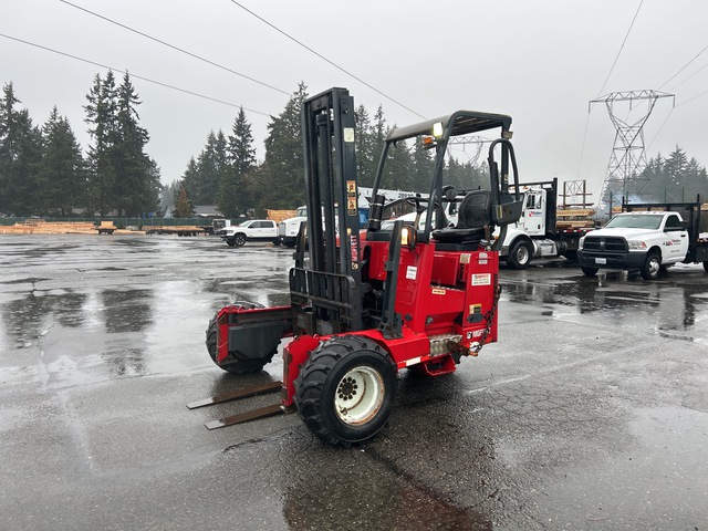 2007 Moffett M55 5500 lb  3x3 Truck Mounted Forklift