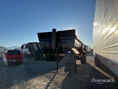 29 ft T/A مقطورة للتفريغ الخلفي