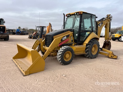 2009 Cat 420E 4x4 Retroexcavadora