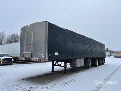 2016 Manac 53 ft Quad/A Curtain Side Trailer