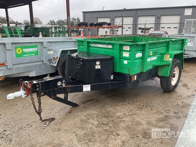 2015 Best DB5X8 7 ft 11 in S/A Dump Utility Trailer