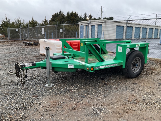 2015 JLG 449 9 ft S/A Ground Load Trailer