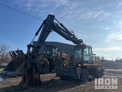 2019 John Deere 190GW excavadora de ruedas