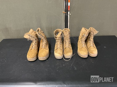 (31) Pairs of Belleville Boots