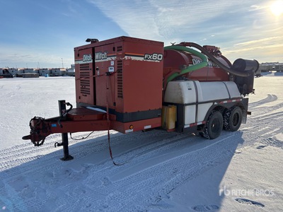 2006 Ditch Witch FX60 1200 gal T/A Vacuum Excavation Unit