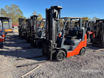 2014 Toyota 8FGCU25 1800 lb Cushion Tire Forklift