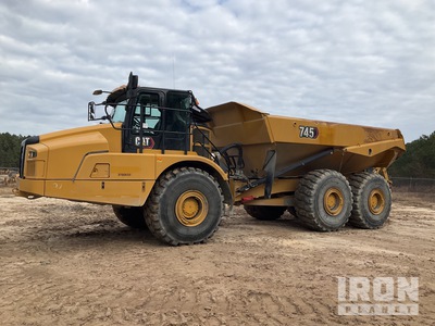 2023 Cat 745 w/tailgate Knickgelenkter Muldenkipper