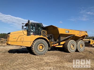 2023 Cat 745 w/tailgate Knickgelenkter Muldenkipper