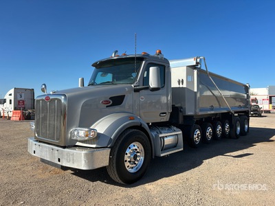2025 Peterbilt 567 14x4 Simple 18 Six Axle Dump Truck