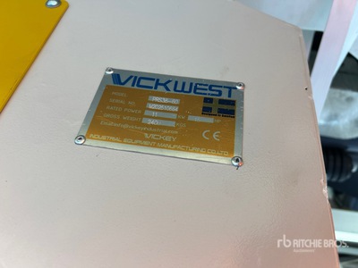 2025 Vickwest PRS36-60 36 in x 60 ft Portable Stacking Conveyor (Unused)