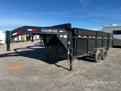 2023 Load Trail 14 ft T/A Gooseneck Dump Utility Trailer