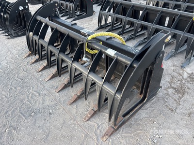All-Star 84 in Skid Steer Root Rake