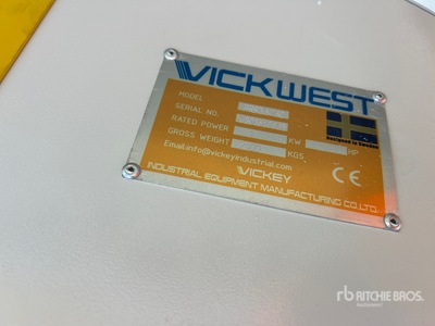 2025 Vickwest PRS36-60 36 in x 60 ft Portable Stacking Conveyor (Unused)