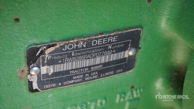 2013 John Deere 8285R 4WD Tractor