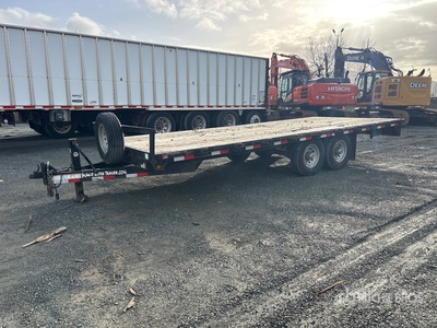 2021 Snake River 20 ft T/A Equipment Trailer
