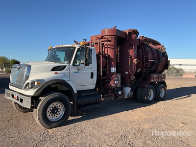 Vac-Con 4716SMD on 2011 International 7600 6x4 شاحنة شفط و حفر