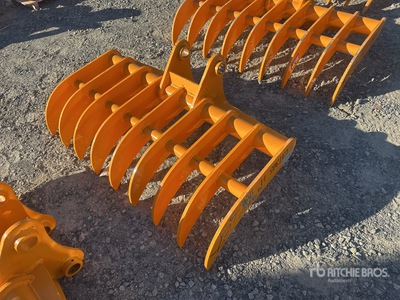 44 in Excavator Rake - Fits Cat 305 (Unused)