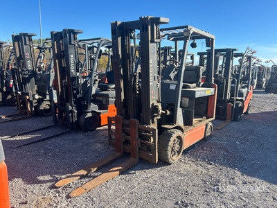 2015 Toyota 8FBCU32 6400 lb Electric Forklift
